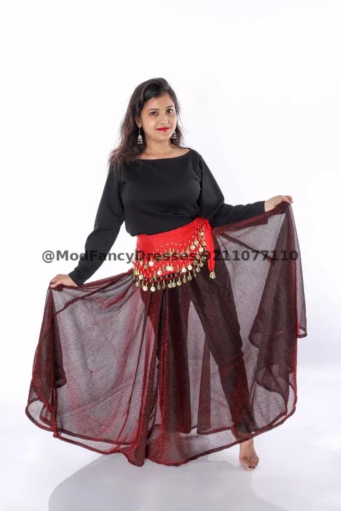 Western Dance Dress Long Skirt Top