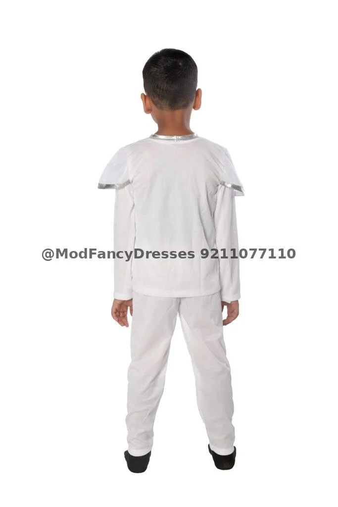 Western Dance Fancy Dress Costume White Thumbnail
