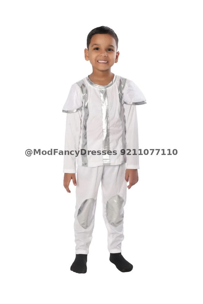 Western Dance Fancy Dress Costume White
