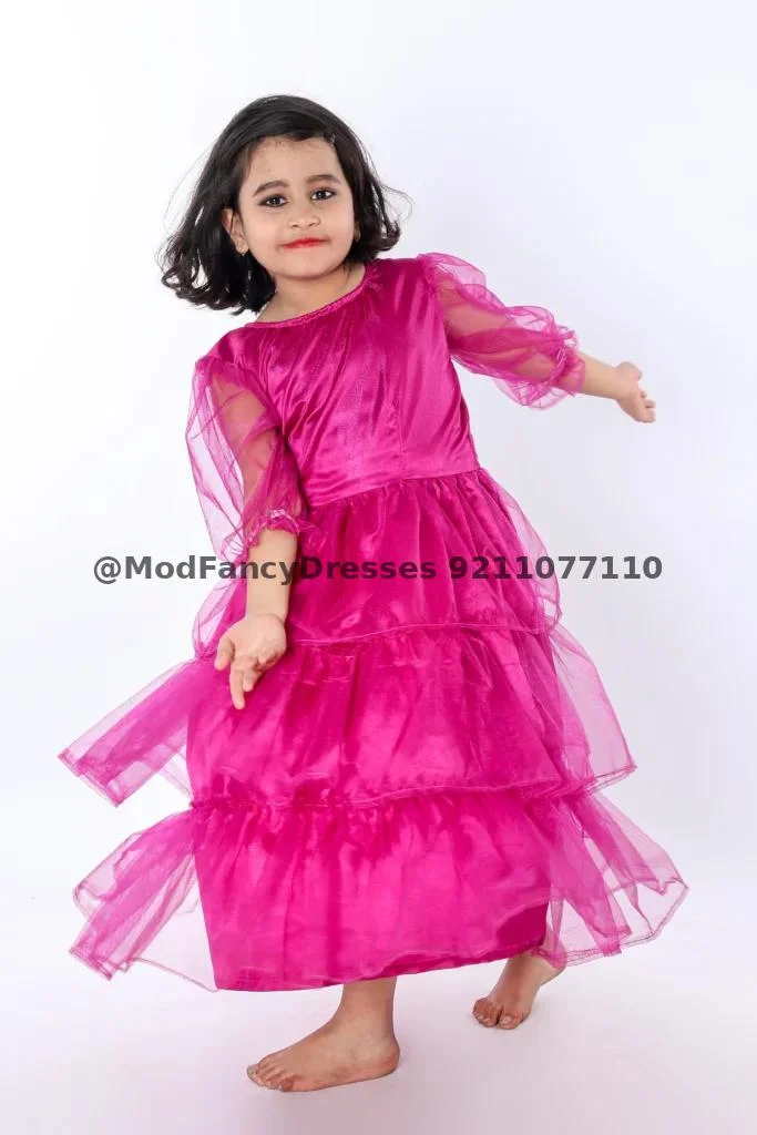 Western Dance Frock Costume Purple Thumbnail
