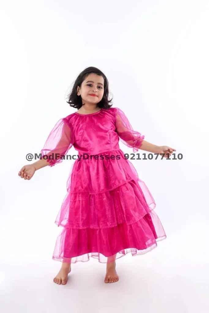 Western Dance Frock Costume Purple Thumbnail
