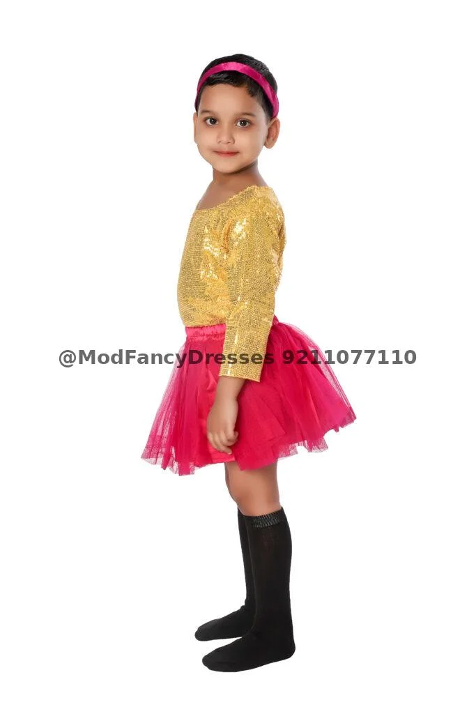 Western Dance Skirt Top Fancy Dress Costume Thumbnail