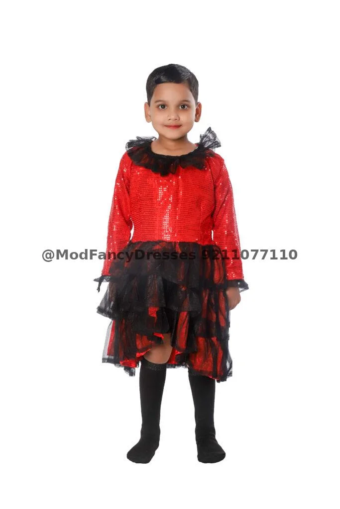 Western Frock Fancy Dress Costume Girls