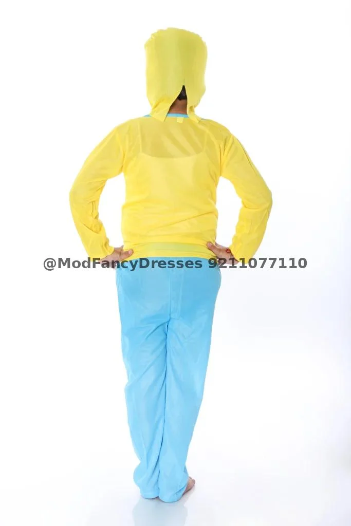 Yellow Hulk Fancy Dress Costumes Thumbnail