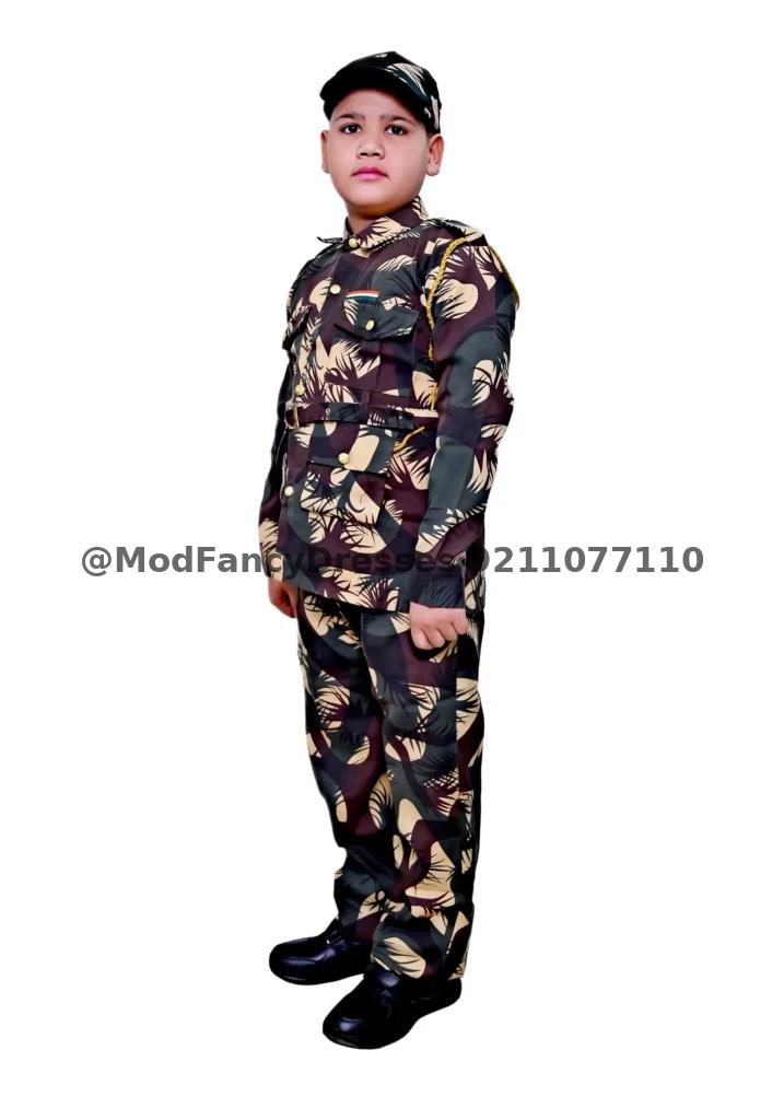 Army Fancy Dress Costume Kargil Print Thumbnail