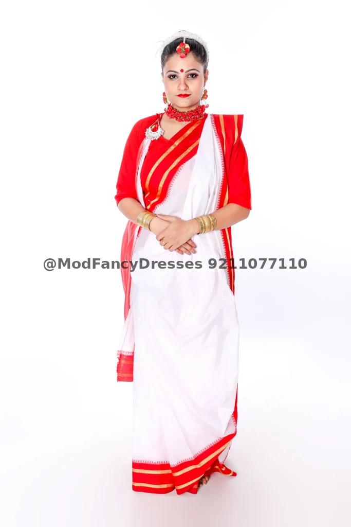 Bengali Saree Fancy Dress Costume Thumbnail