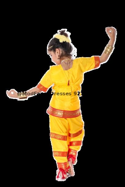 Bharatanatyam Dance Dress Costume Thumbnail