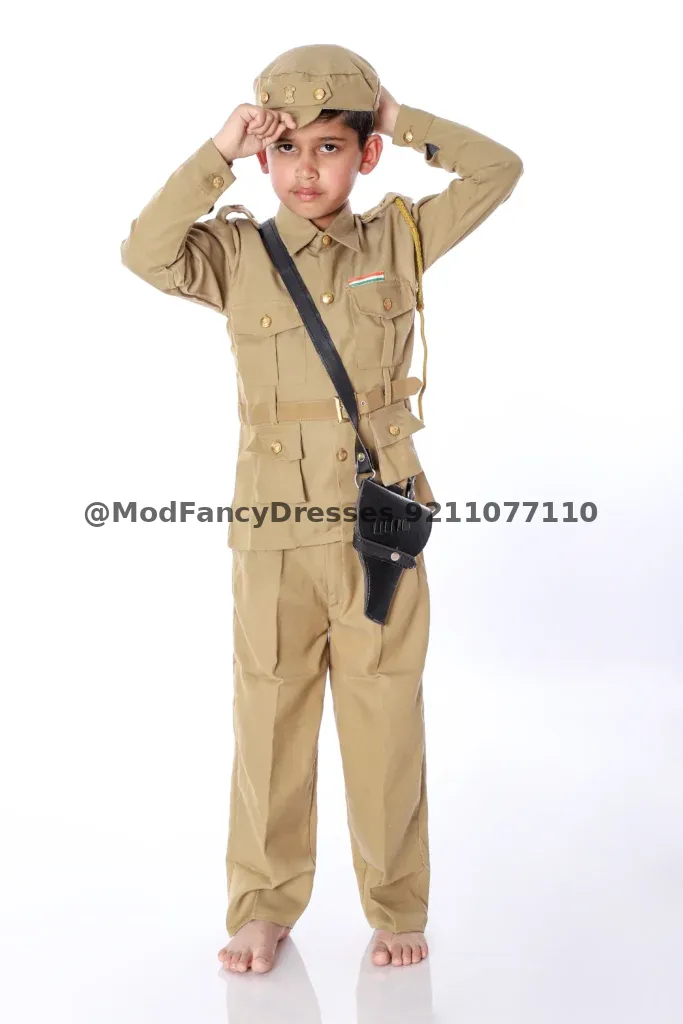 Children Police Fancy Dress Costume