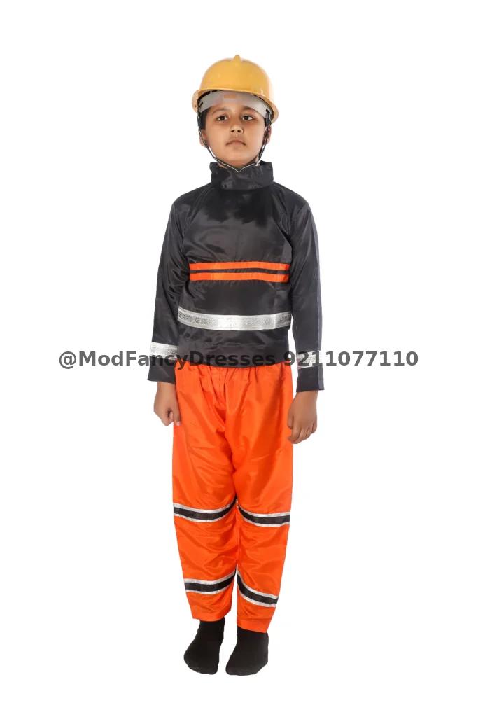 Fire Fighter Fancy Dress Costume Thumbnail