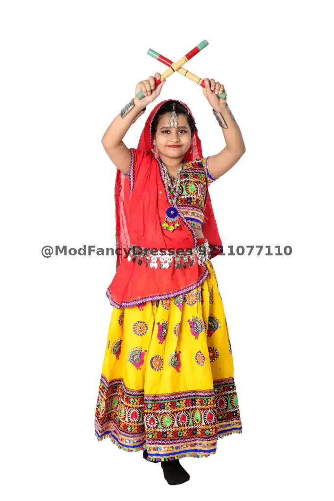Garba Dance Chaniya Choli Fancy Dress Costume