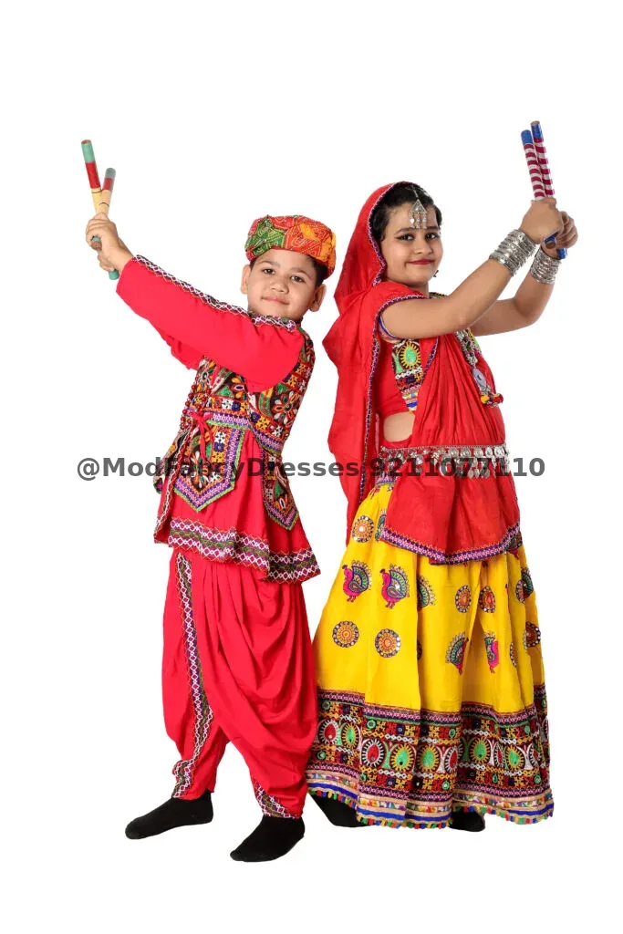 Garba Dance Fancy Dress Costume Combo
