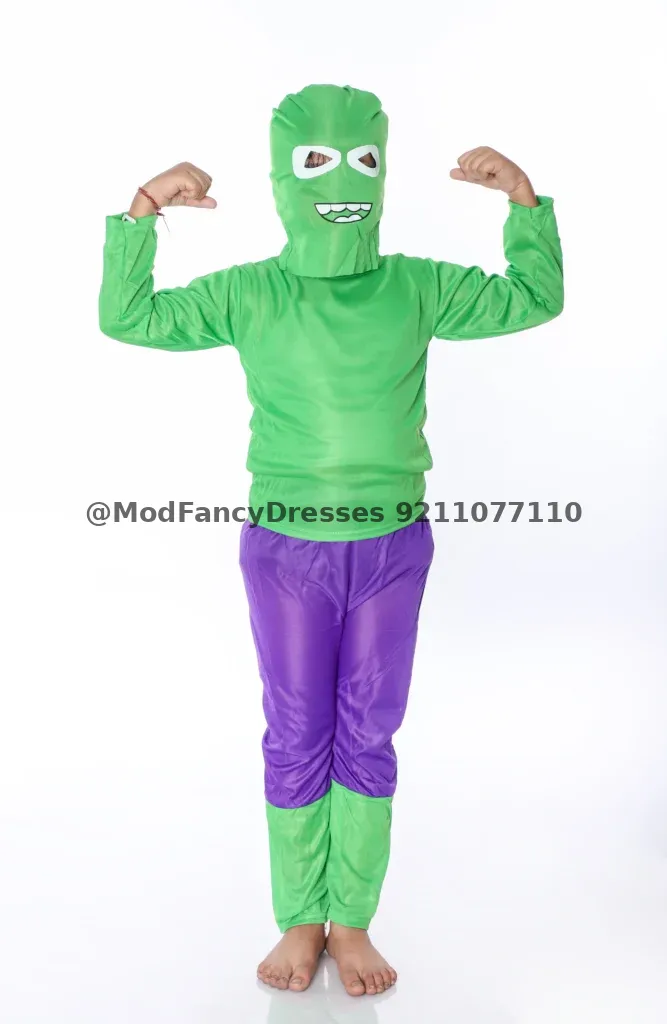 Green Hulk Fancy Dress