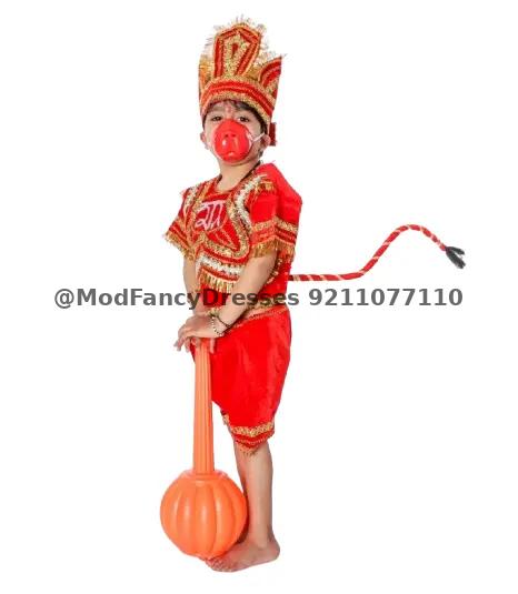 Hanuman Ji Fancy Dress For Ramleela Thumbnail
