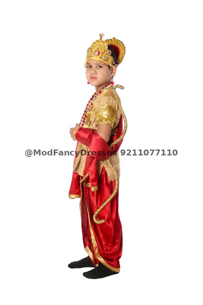 Hindu Raja Fancy Dress Costume For Boys Thumbnail