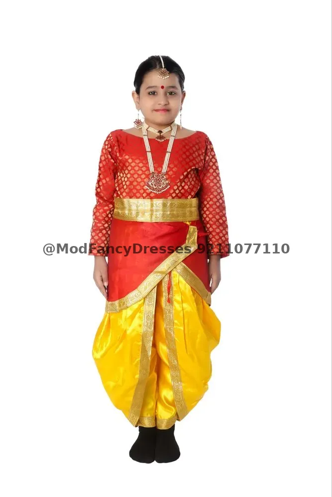 Indian Fusion Dance Fancy Dress Costume