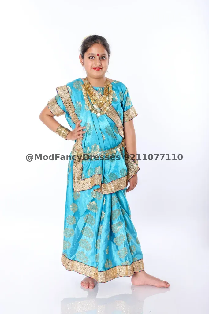 Indian Saree Fancy Dress Costume