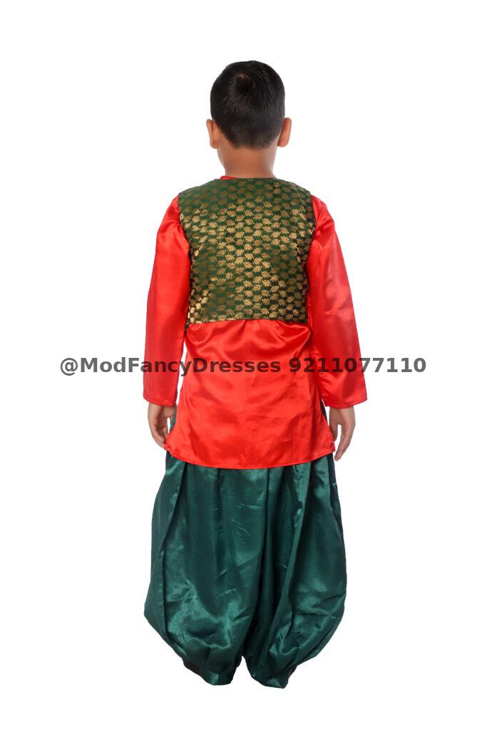 Indo Western Dance Kurta Fancy Dress Costume Thumbnail