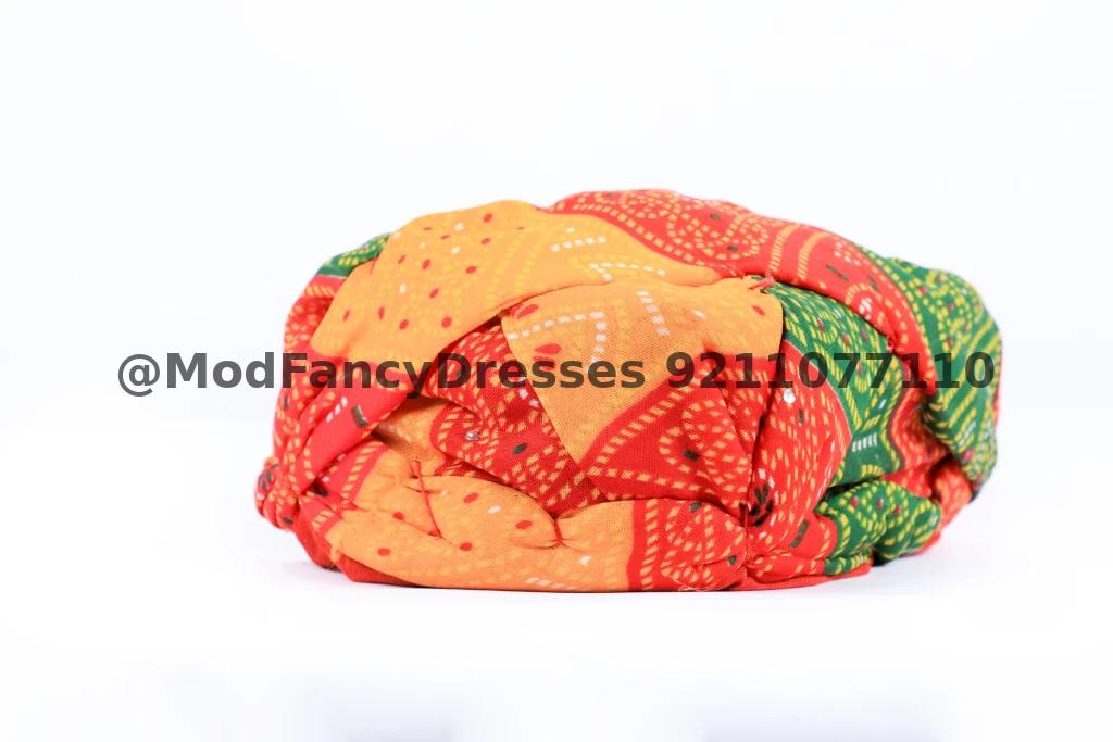 Jaipuri Print Rajasthani Pagdi Turban Thumbnail