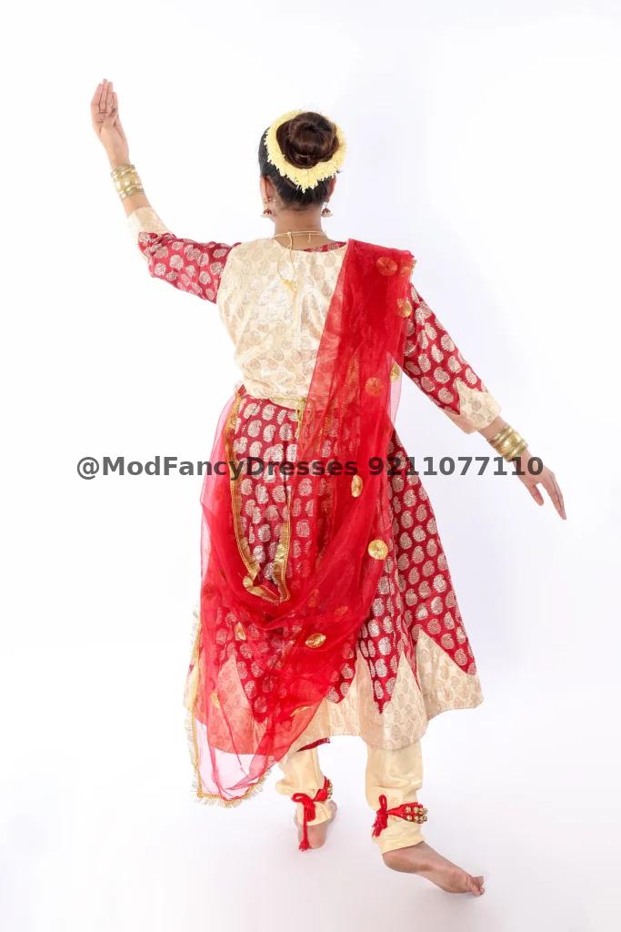 Kathak Dance Anarkali Fancy Dress Thumbnail