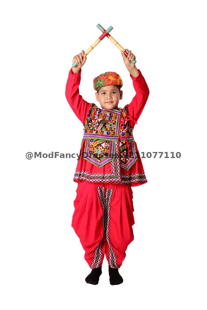 Kediya Garba Dance Fancy Dress Costume Thumbnail