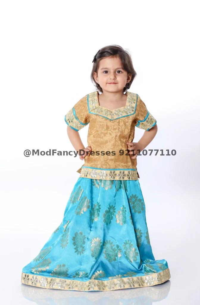 Kids Lehenga Fancy Dress Costume Thumbnail