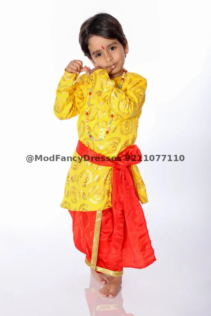 Krishna Dress Yellow 2023