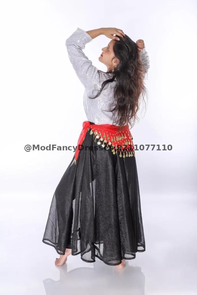 Long Skirt Top Western Dance Fancy Dress Thumbnail