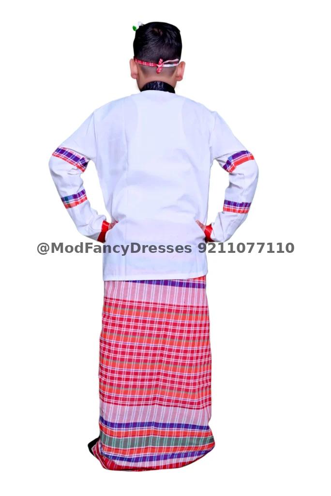 Mizoram Fancy Dress Costume For Boy Thumbnail