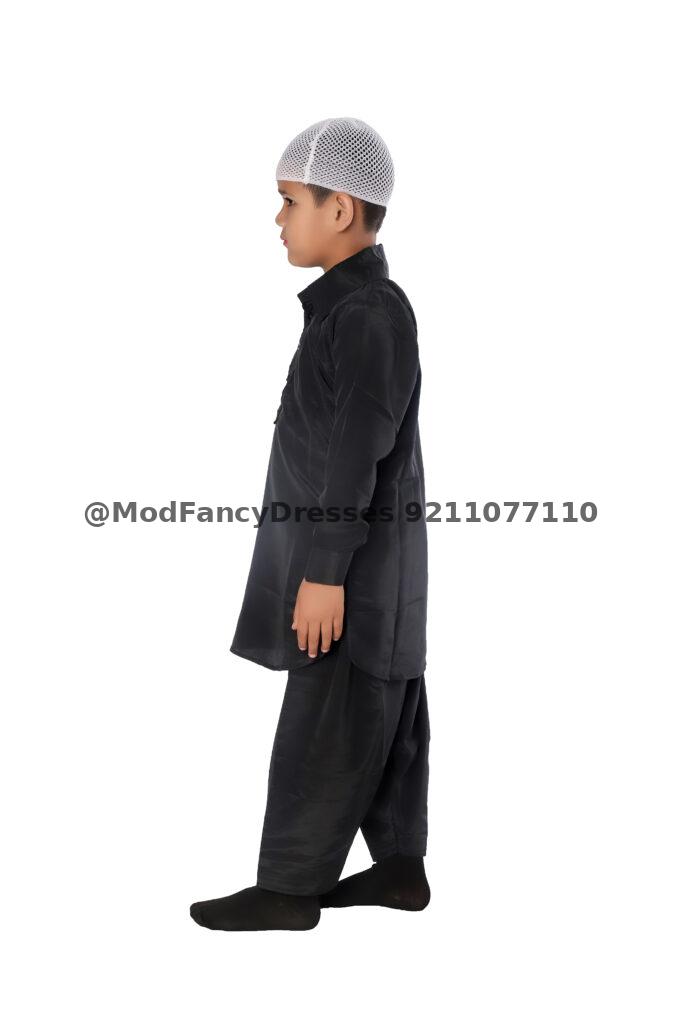 Muslim Pathani Suit Fancy Dress Costume Cap Thumbnail