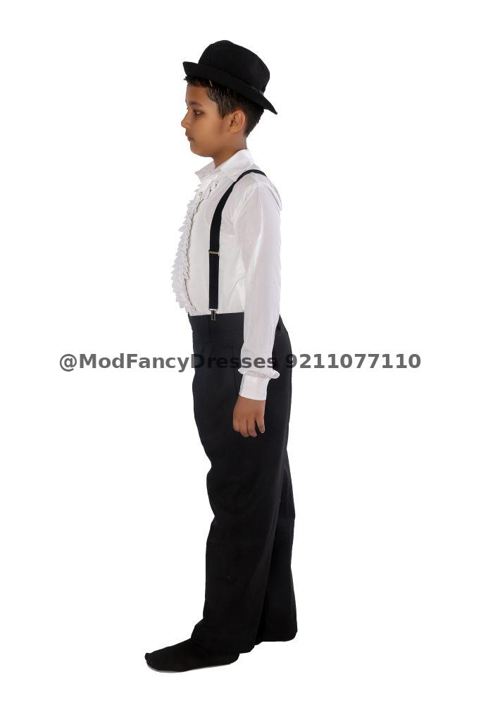 Pant Shirt And Gallace Western Dance Fancy Dress Costume Thumbnail