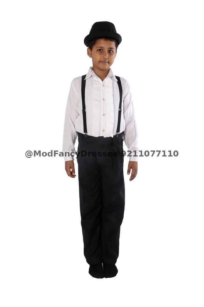 Pant Shirt And Gallace Western Dance Fancy Dress Costume