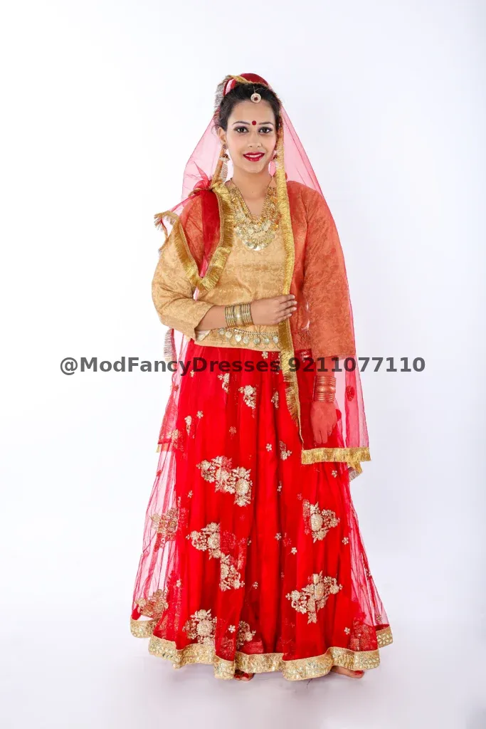 Radha Dress Lehenga Choli Costume