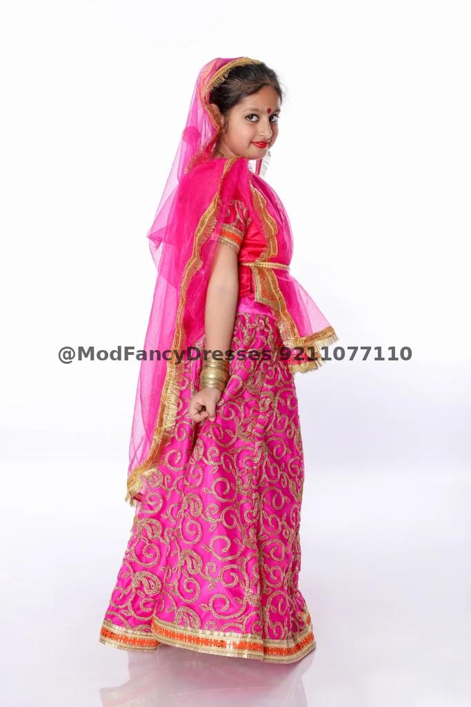 Radha Rani Lehenga Choli Dress Pink Thumbnail