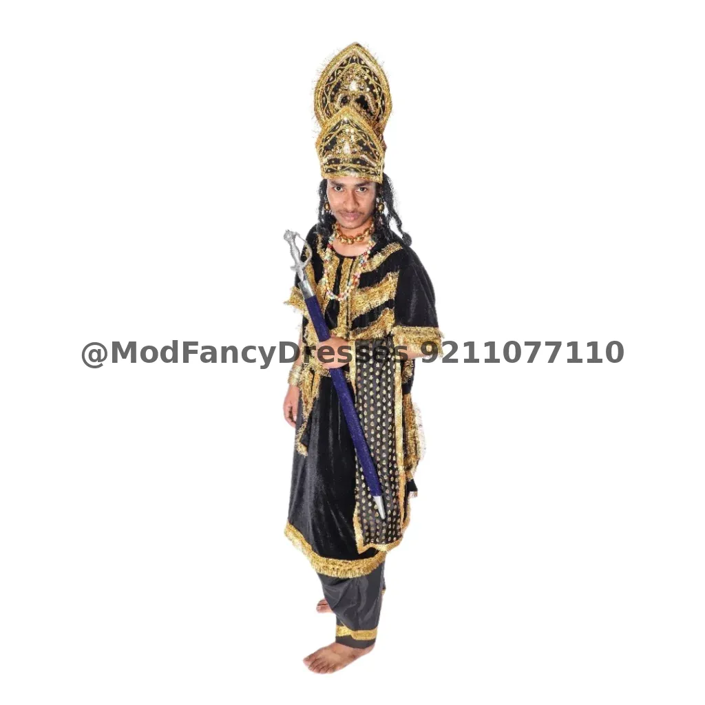 Ravan Fancy Dress Costume Black