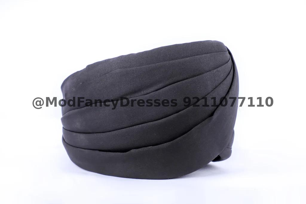 Sikh Punjabi Safa Pagadi Black Thumbnail