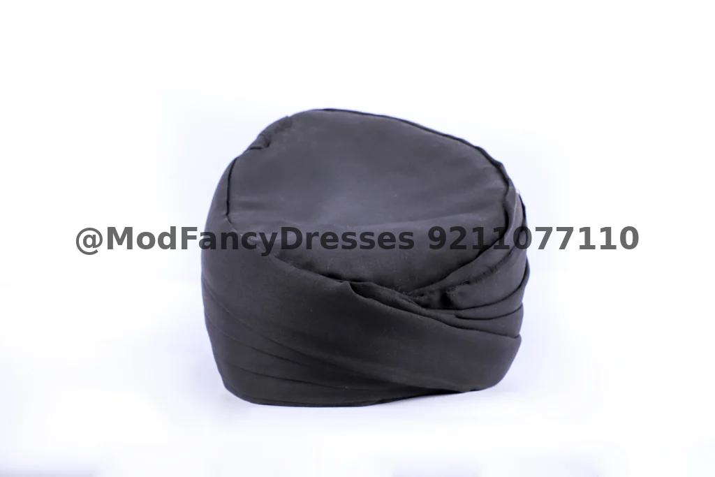 Sikh Punjabi Safa Pagadi Black Thumbnail
