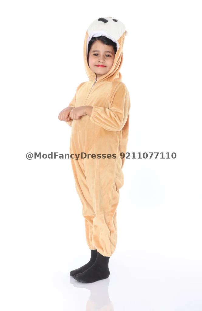 Squirrel Fancy Dress Animal Costume For Kids Thumbnail