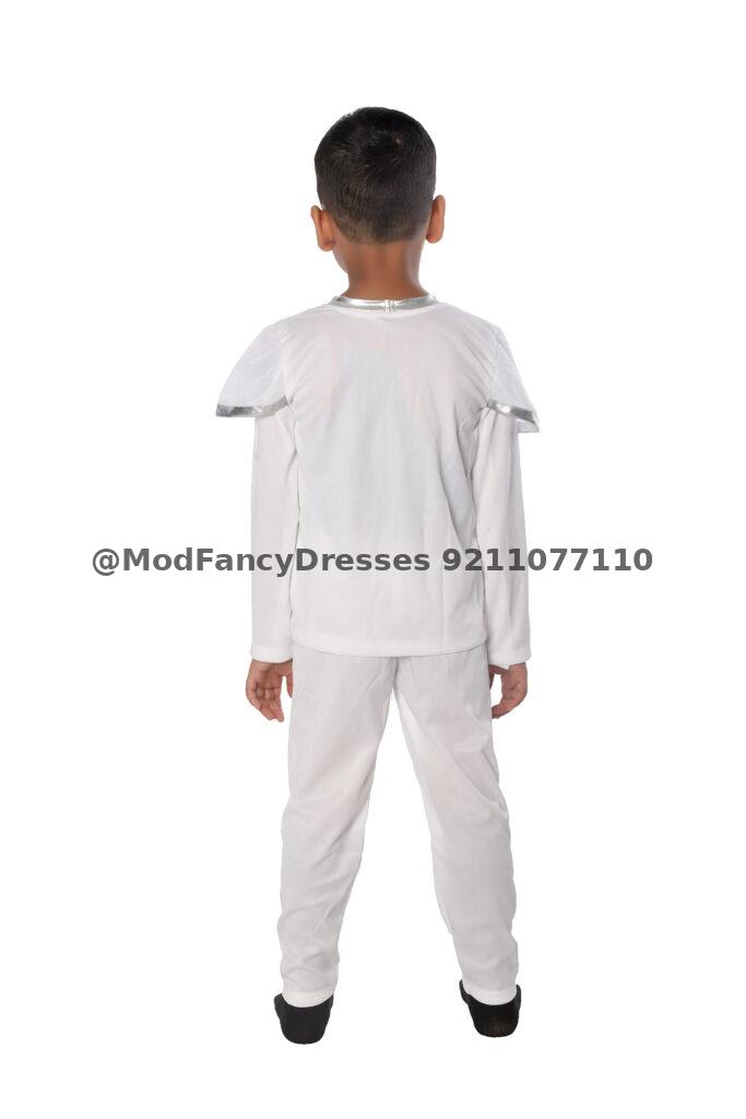 Western Dance Fancy Dress Costume White Thumbnail