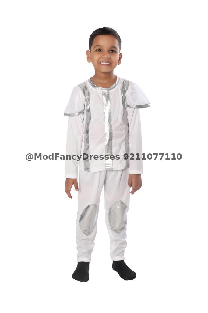 Western Dance Fancy Dress Costume White