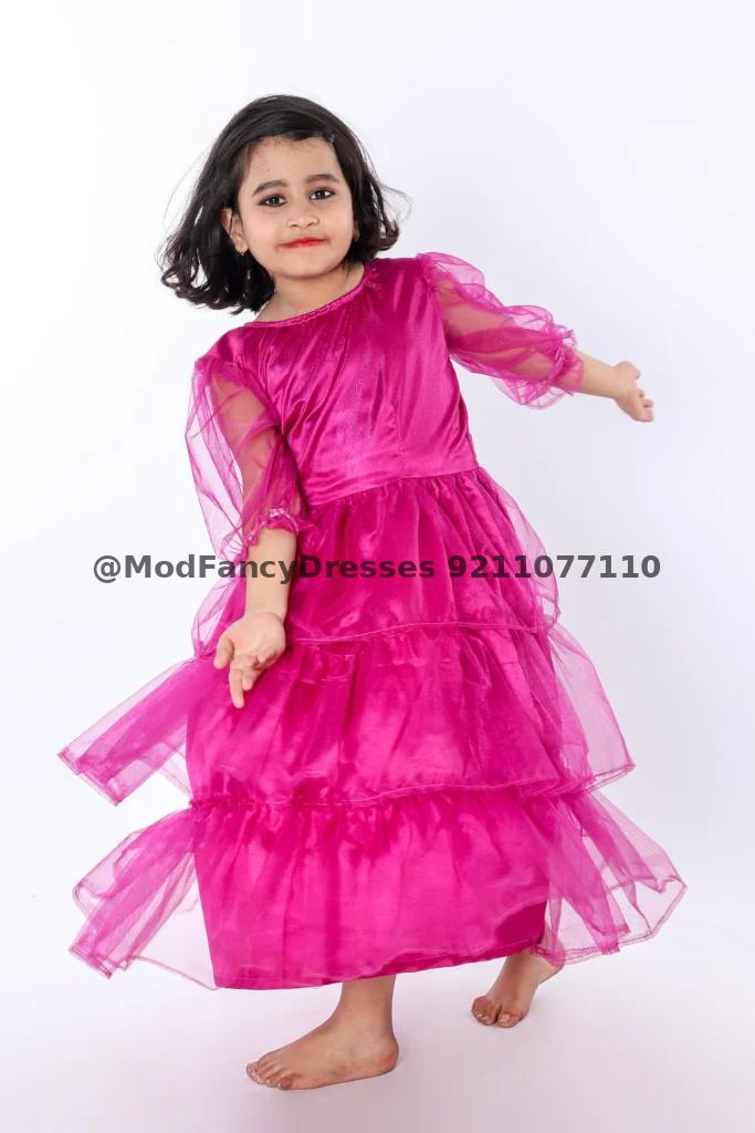 Western Dance Frock Costume Purple Thumbnail