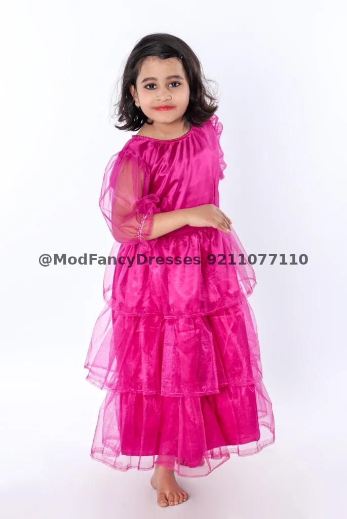 Western Dance Frock Costume Purple Thumbnail