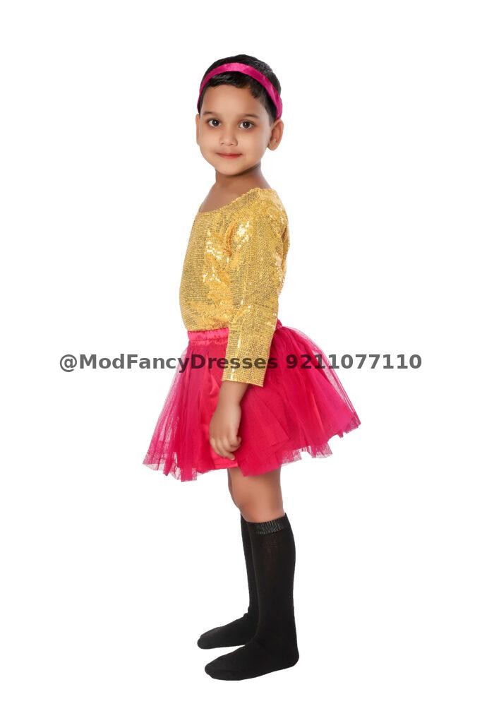 Western Dance Skirt Top Fancy Dress Costume Thumbnail