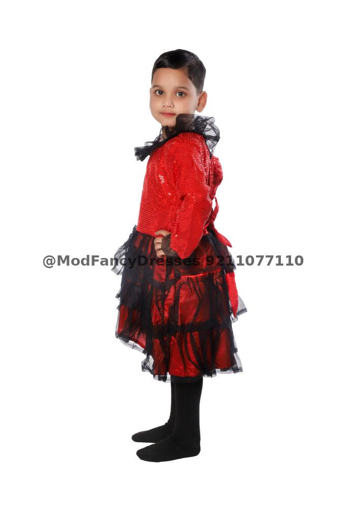 Western Frock Fancy Dress Costume Girls Thumbnail